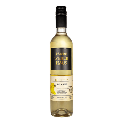 Weber Haus Bebida Alcoólica Mista Banana 500 Ml