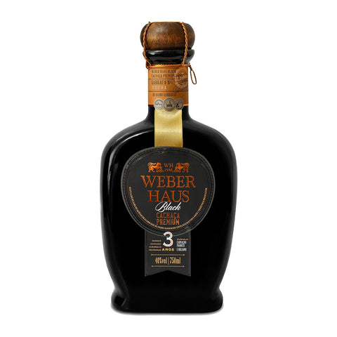 Cachaca Premium Weber Haus Black 750 Ml